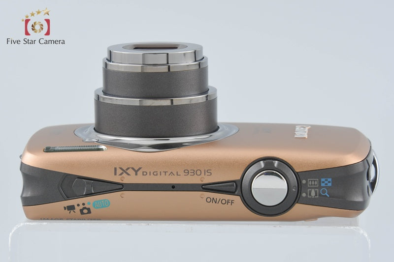 Canon IXY Digital 930 IS Brown 12.1 MP Digital Camera w/ Box