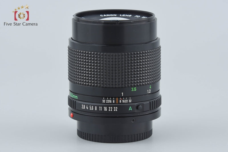 Canon New FD 100mm f/2.8
