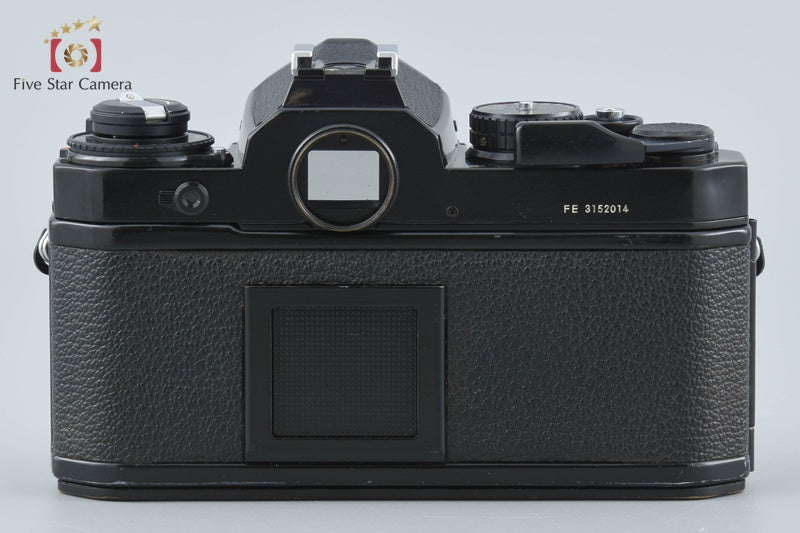 Nikon FE Black 35mm SLR Film Camera + NIKKOR-S Auto 50mm f/1.4 Ai Converted