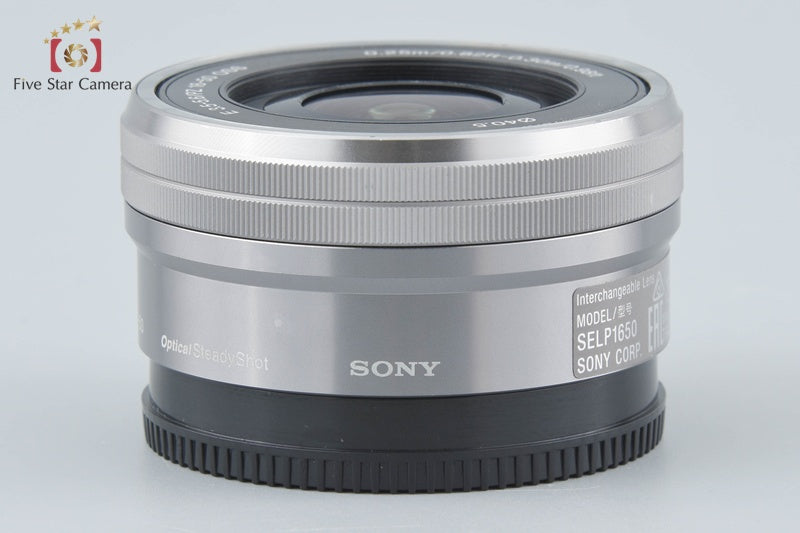 SONY E PZ 16-50mm f/3.5-5.6 OSS SELP1650 Silver Sony E Mount