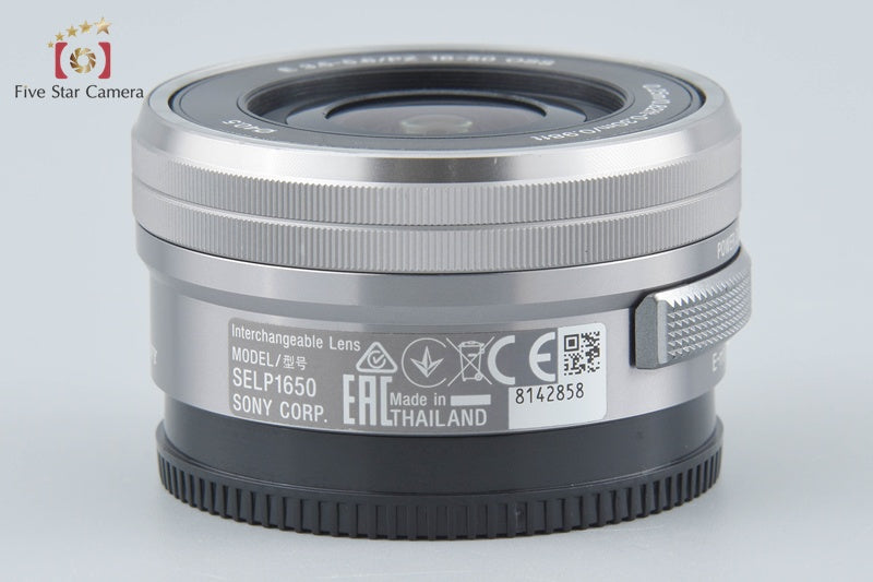 SONY E PZ 16-50mm f/3.5-5.6 OSS SELP1650 Silver Sony E Mount