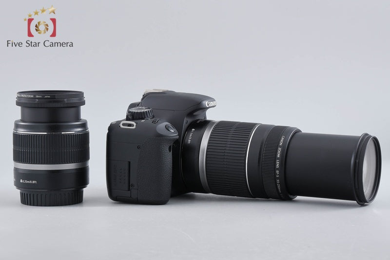 "Count 1,121" Canon EOS Kiss X4 / Rebel T2i / 550D 18.0 MP 18-55 55-250 Lenses