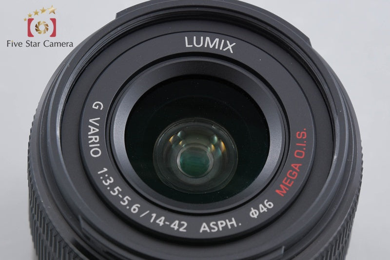 Panasonic LUMIX G VARIO 14-42mm f/3.5-5.6 ASPH. MEGA O.I.S. H-FS1442A Black