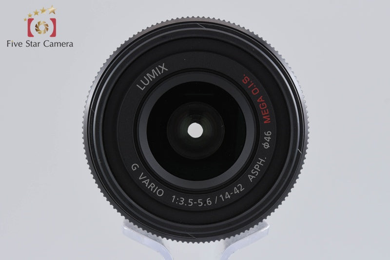 Panasonic LUMIX G VARIO 14-42mm f/3.5-5.6 ASPH. MEGA O.I.S. H-FS1442A Black