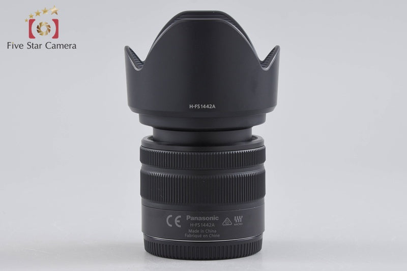 Panasonic LUMIX G VARIO 14-42mm f/3.5-5.6 ASPH. MEGA O.I.S. H-FS1442A Black
