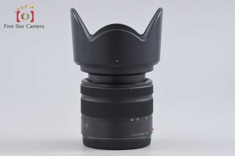 Panasonic LUMIX G VARIO 14-42mm f/3.5-5.6 ASPH. MEGA O.I.S. H-FS1442A Black