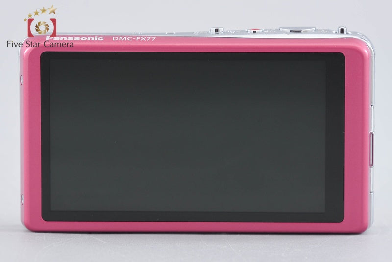Panasonic LUMIX DMC-FX77 Glamourous Pink Digital Camera [Japanese Language Only]