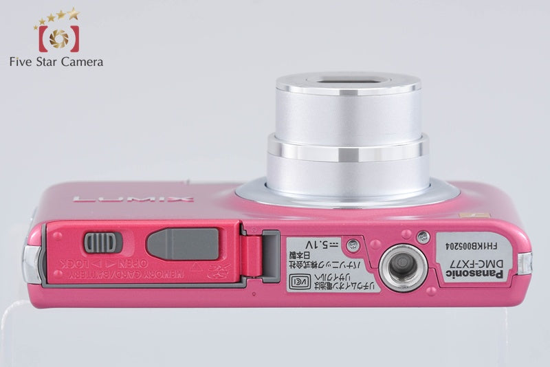 Panasonic LUMIX DMC-FX77 Glamourous Pink Digital Camera [Japanese Language Only]