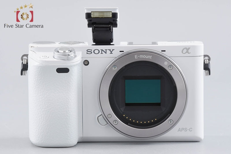"Count 1,217" Sony α6000 ILCE-6000 White 24.3 MP 16-50 Lens [Multiple Languages]
