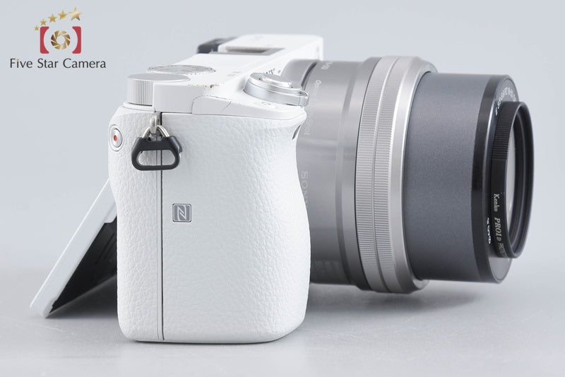 "Count 1,217" Sony α6000 ILCE-6000 White 24.3 MP 16-50 Lens [Multiple Languages]