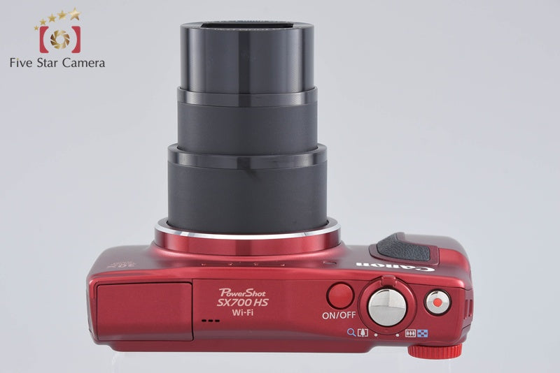 Canon PowerShot SX700 HS Red 16.1 MP Digital Camera w/ Box