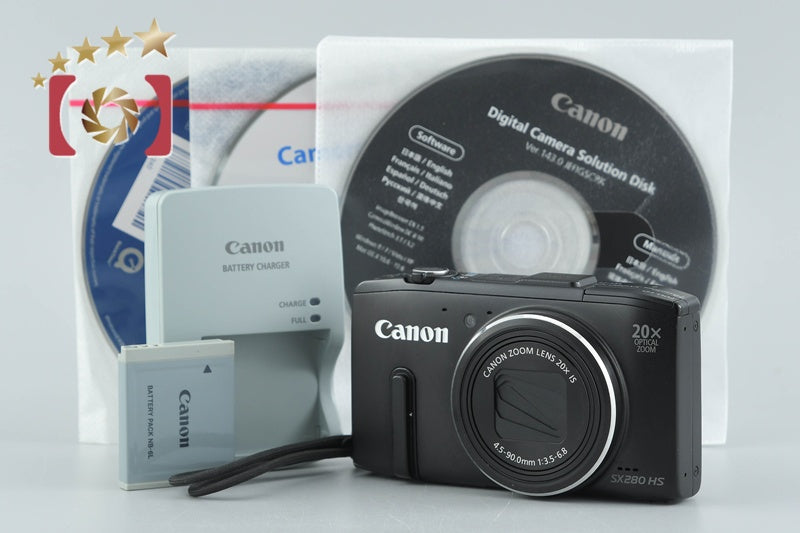 Canon Powershot SX280 HS Black 12.1 MP Digital Camera
