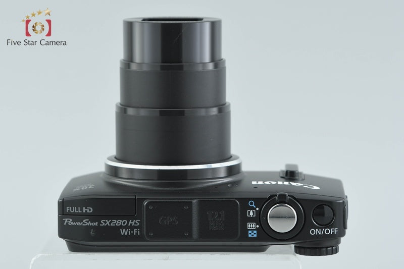 Canon Powershot SX280 HS Black 12.1 MP Digital Camera