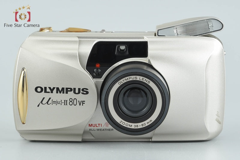 Olympus μ[mju:]-II 80 VF 35mm Point & Shoot Film Camera w/ Box