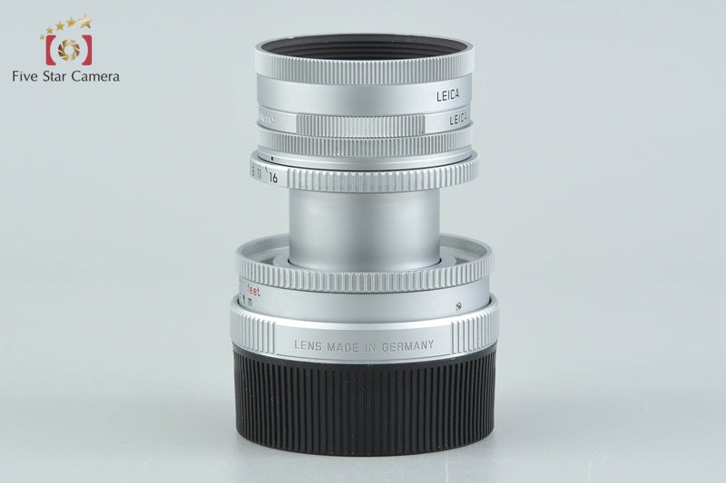 Leica ELMAR-M 50mm f/2.8 E39 2nd Silver Leica M Mount