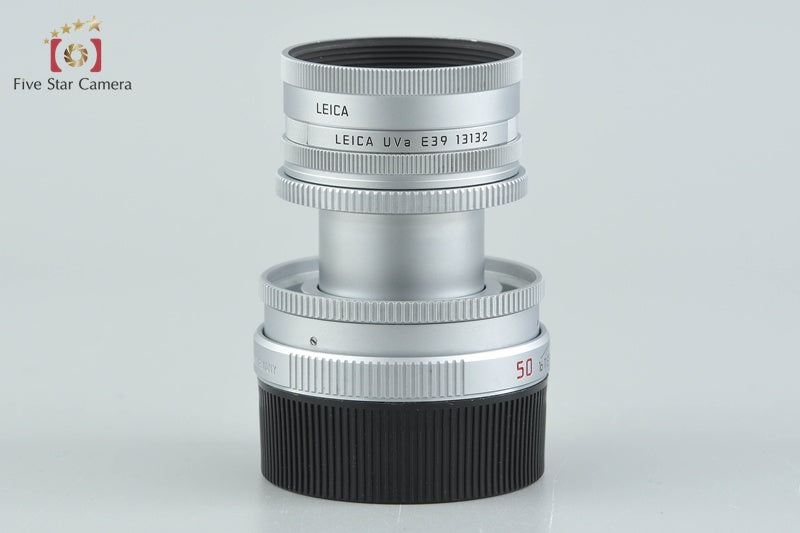 Leica ELMAR-M 50mm f/2.8 E39 2nd Silver Leica M Mount