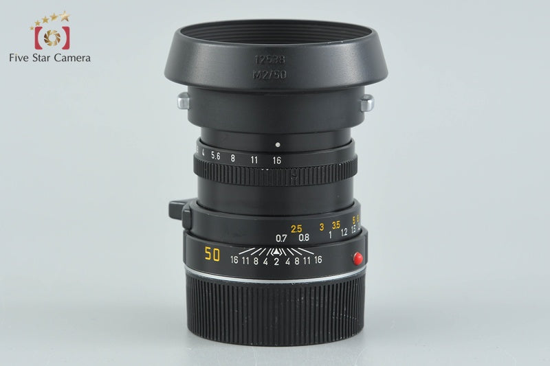 Leica SUMMICRON-M 50mm f/2 2nd Black E39