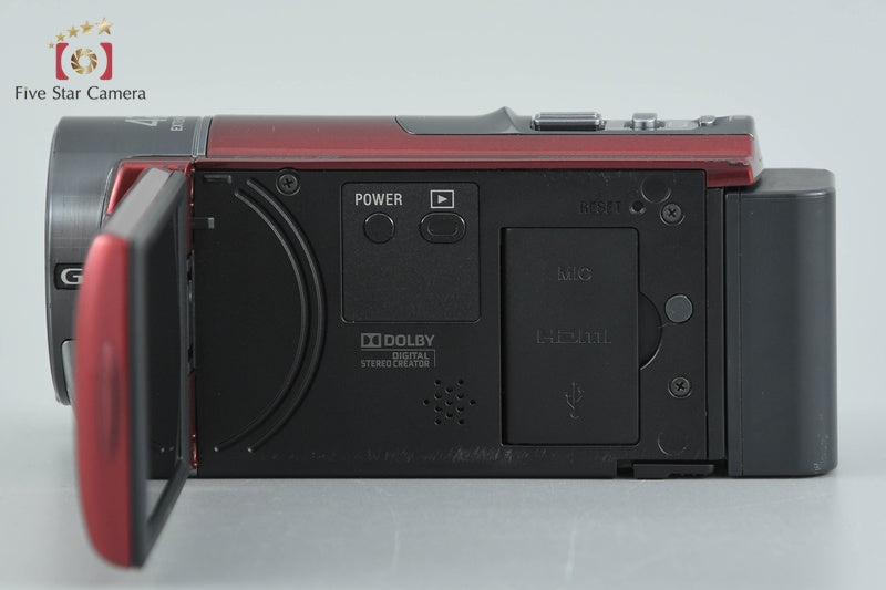 Sony HANDYCAM HDR-CX180 Red Full HD Digital Camcorder [Japanese Language Only]
