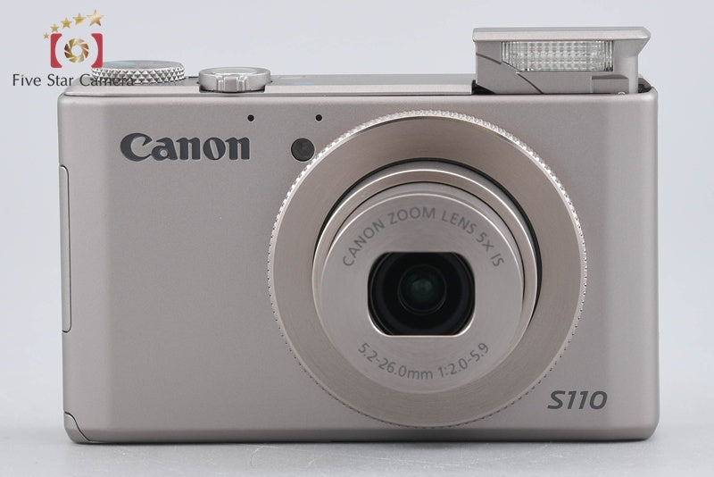Canon PowerShot S110 Silver 12.1 MP Digital Camera w/ Box