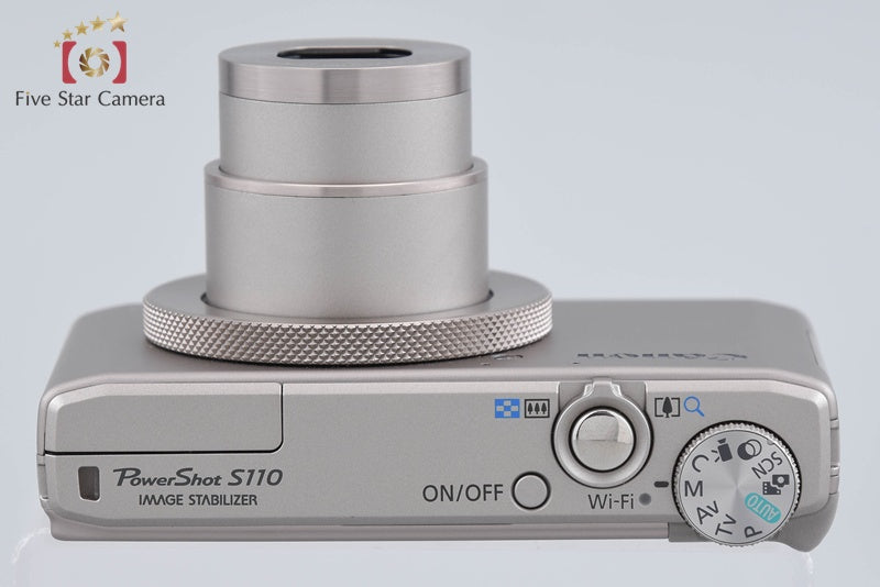 Canon PowerShot S110 Silver 12.1 MP Digital Camera w/ Box