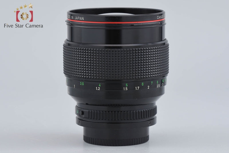 Canon New FD 85mm f/1.2 L