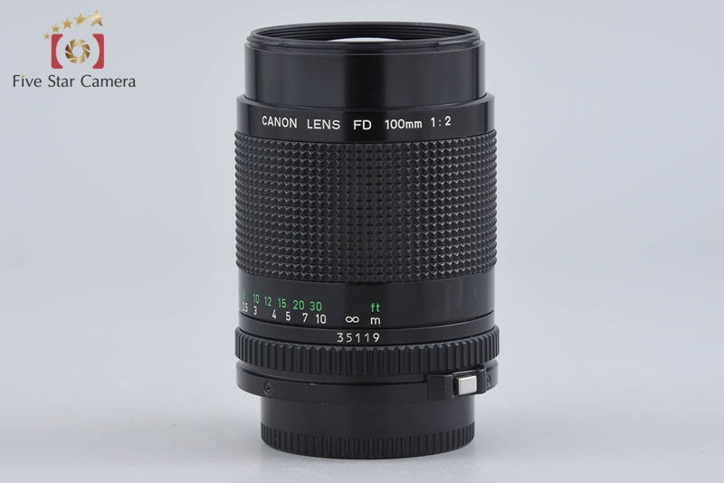 Canon New FD 100mm f/2