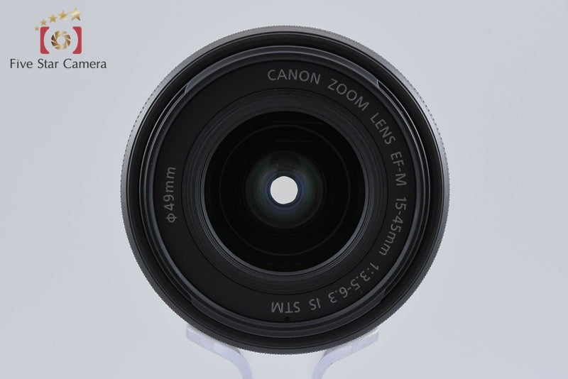 Canon EF-M 15-45mm f/3.5-6.3 IS STM Black