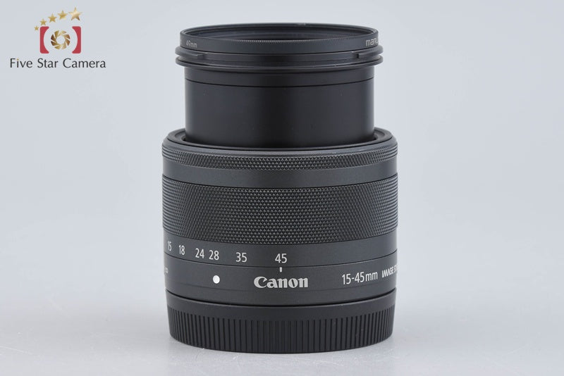 Canon EF-M 15-45mm f/3.5-6.3 IS STM Black