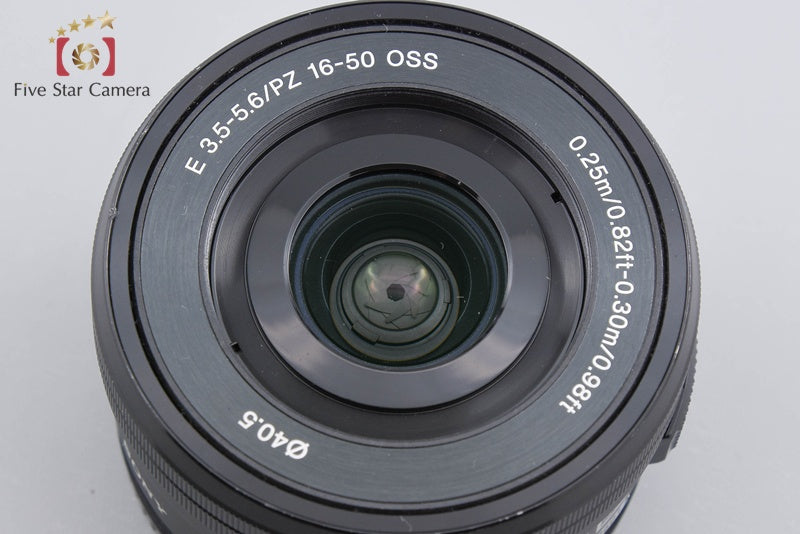 SONY E PZ 16-50mm f/3.5-5.6 OSS SELP1650 Black Sony E Mount