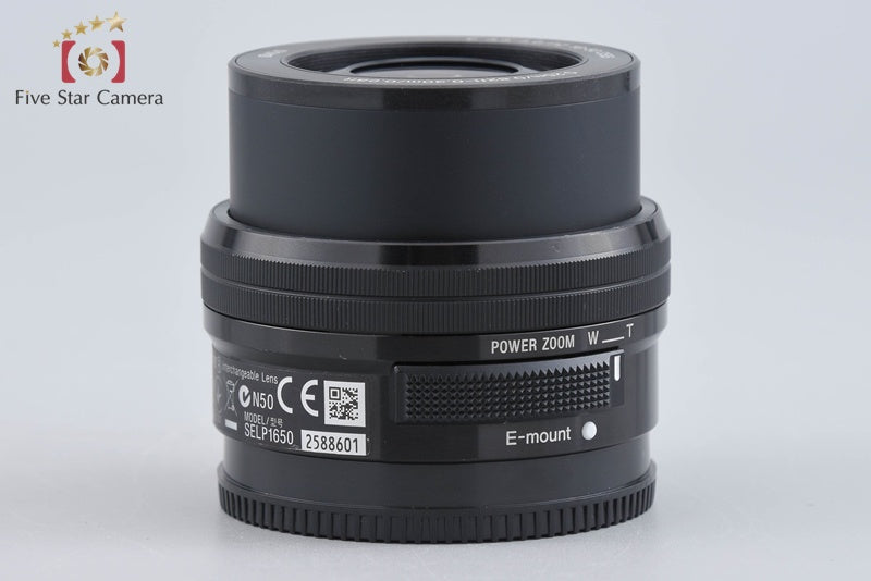 SONY E PZ 16-50mm f/3.5-5.6 OSS SELP1650 Black Sony E Mount
