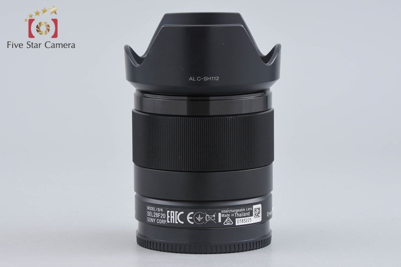 Sony FE 28mm f/2 SEL28F20
