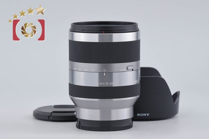SONY E 18-200mm f/3.5-6.3 OSS SEL18200 Silver