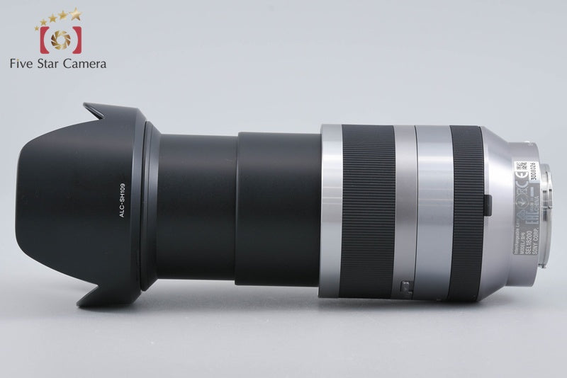 SONY E 18-200mm f/3.5-6.3 OSS SEL18200 Silver
