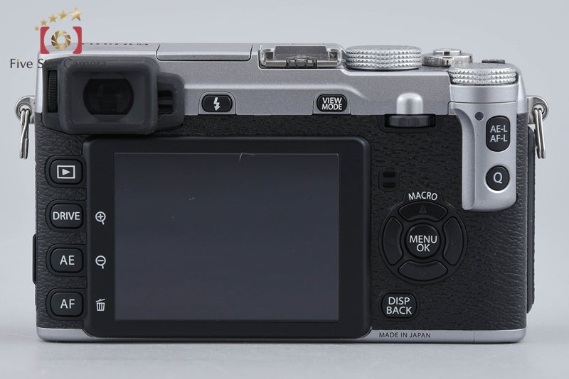 Fujifilm X-E1 Silver 16.3 MP Digital Mirrorless Camera Body