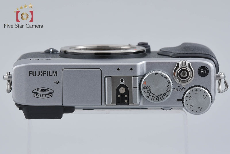Fujifilm X-E1 Silver 16.3 MP Digital Mirrorless Camera Body