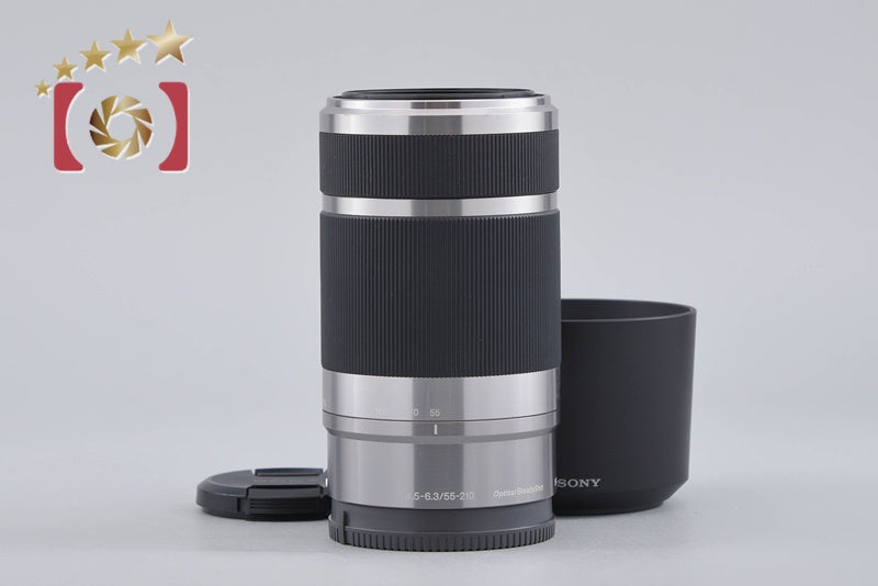 SONY E 55-210mm f/4.5-6.3 OSS Silver SEL55210