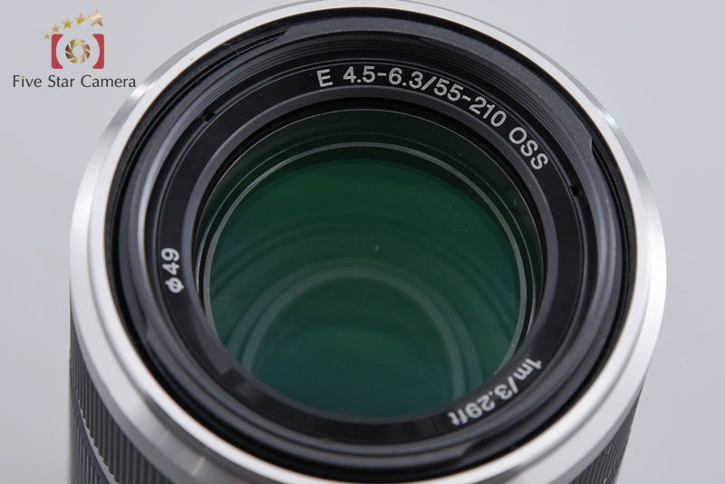 SONY E 55-210mm f/4.5-6.3 OSS Silver SEL55210