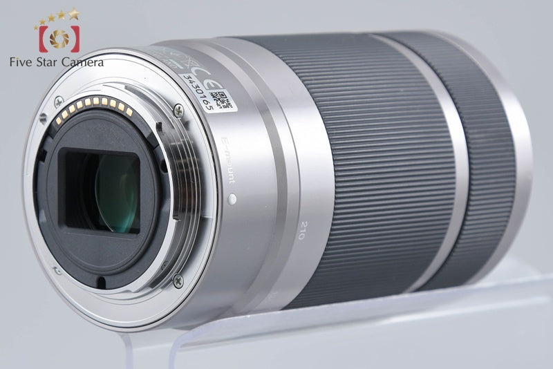 SONY E 55-210mm f/4.5-6.3 OSS Silver SEL55210