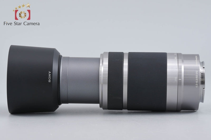 SONY E 55-210mm f/4.5-6.3 OSS Silver SEL55210