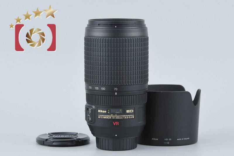 Nikon AF-S NIKKOR 70-300mm f/4.5-5.6 G ED VR