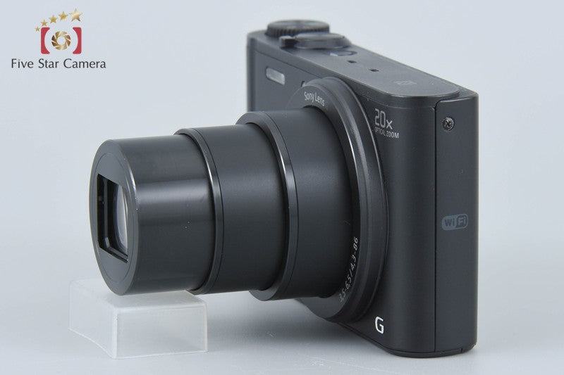Sony Cyber-Shot DSC-WX350 Black 18.2 MP Digital Camera [Multiple Languages]