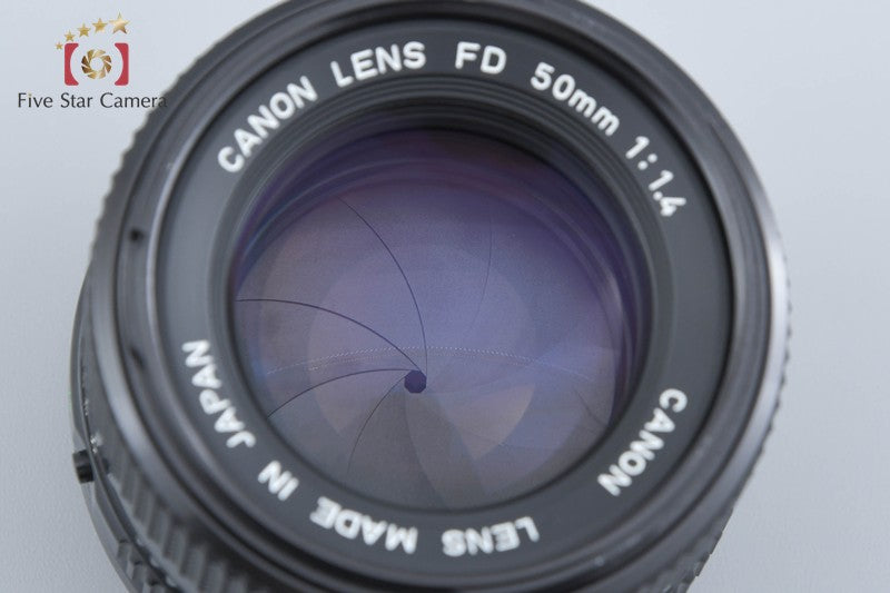 Canon New FD 50mm f/1.4