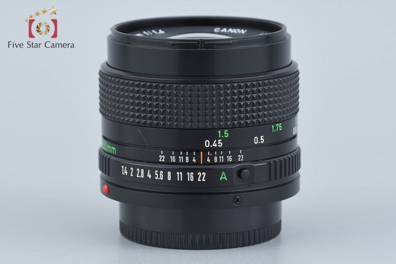 Canon New FD 50mm f/1.4