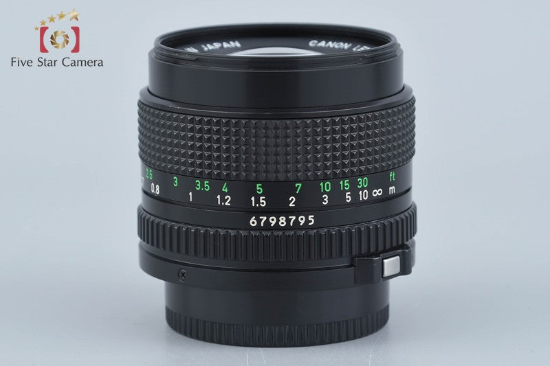 Canon New FD 50mm f/1.4