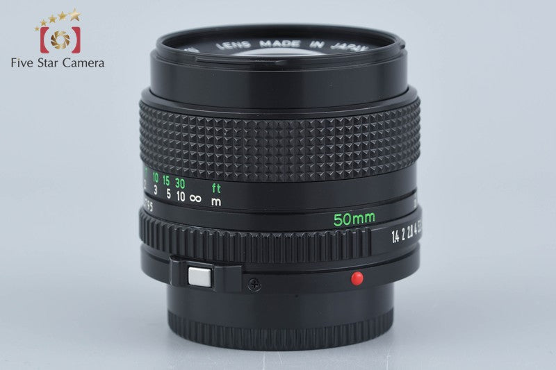 Canon New FD 50mm f/1.4