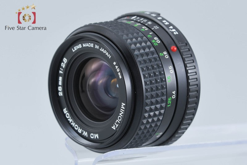 Minolta MD W.ROKKOR 28mm f/2.8
