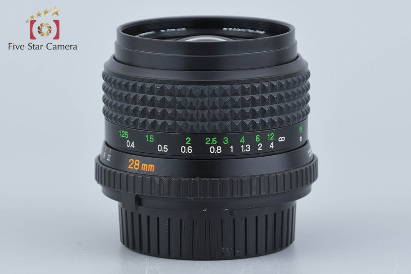 Minolta MD W.ROKKOR 28mm f/2.8