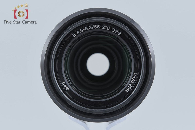 Sony E 55-210mm f/4.5-6.3 OSS Black SEL55210