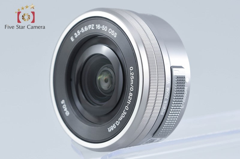 Sony Alpha α6000 ILCE-6000 Silver 24.3 MP 16-50 Lens [Multiple Languages]