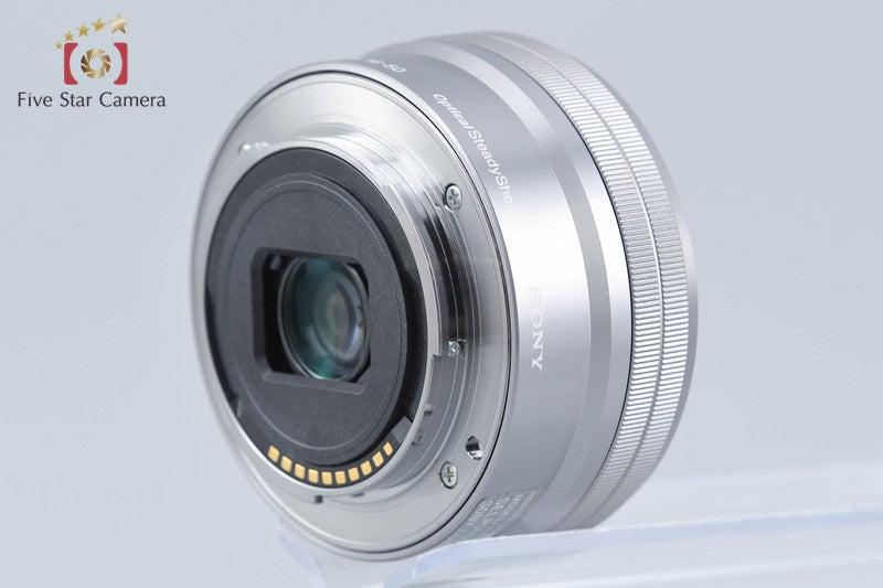 Sony Alpha α6000 ILCE-6000 Silver 24.3 MP 16-50 Lens [Multiple Languages]